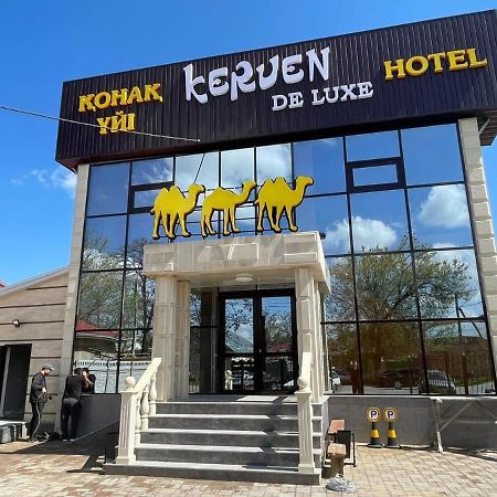 Hotel Keruen Deluxe Taraz Exterior foto