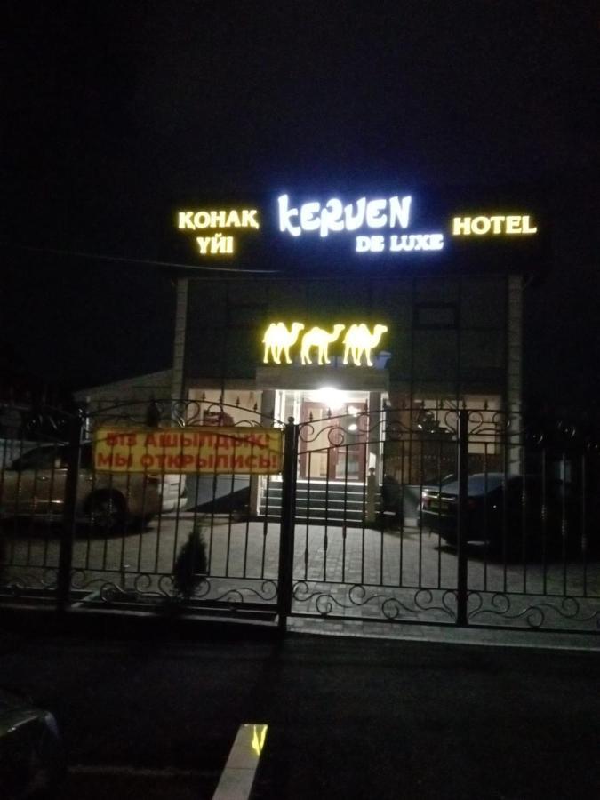 Hotel Keruen Deluxe Taraz Exterior foto